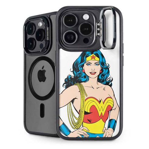 DC Comics Wonder Woman iPhone 15 Pro Kickstand Case